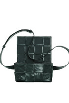 Mini Intrecciato Leather Belt Bag